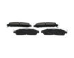 Sada brzdových platničiek kotúčovej brzdy KAVO PARTS KBP-6625
