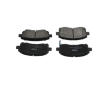 Sada brzdových platničiek kotúčovej brzdy KAVO PARTS KBP-8001