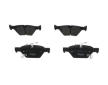 Sada brzdových destiček, kotoučová brzda KAVO PARTS KBP-8028