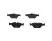 Sada brzdových destiček, kotoučová brzda KAVO PARTS KBP-8028