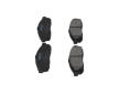 Sada brzdových destiček, kotoučová brzda KAVO PARTS KBP-8501