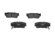Sada brzdových platničiek kotúčovej brzdy KAVO PARTS KBP-8503