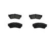 Sada brzdových destiček, kotoučová brzda KAVO PARTS KBP-8504