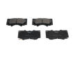 Sada brzdových destiček, kotoučová brzda KAVO PARTS KBP-9020