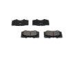 Sada brzdových destiček, kotoučová brzda KAVO PARTS KBP-9020