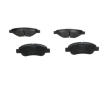 Sada brzdových destiček, kotoučová brzda KAVO PARTS KBP-9024
