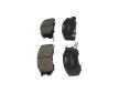 Sada brzdových platničiek kotúčovej brzdy KAVO PARTS KBP-9050