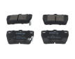 Sada brzdových platničiek kotúčovej brzdy KAVO PARTS KBP-9068