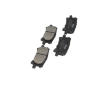Sada brzdových platničiek kotúčovej brzdy KAVO PARTS KBP-9078