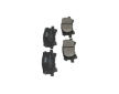 Sada brzdových platničiek kotúčovej brzdy KAVO PARTS KBP-9078