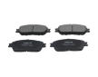 Sada brzdových platničiek kotúčovej brzdy KAVO PARTS KBP-9090