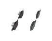 Sada brzdových destiček, kotoučová brzda KAVO PARTS KBP-9091