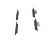 Sada brzdových destiček, kotoučová brzda KAVO PARTS KBP-9091