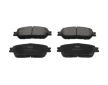 Sada brzdových platničiek kotúčovej brzdy KAVO PARTS KBP-9105
