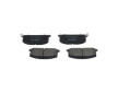 Sada brzdových platničiek kotúčovej brzdy KAVO PARTS KBP-9109