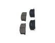 Sada brzdových platničiek kotúčovej brzdy KAVO PARTS KBP-9109