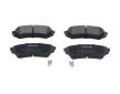 Sada brzdových platničiek kotúčovej brzdy KAVO PARTS KBP-9118