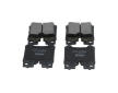 Sada brzdových platničiek kotúčovej brzdy KAVO PARTS KBP-9122