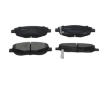 Sada brzdových destiček, kotoučová brzda KAVO PARTS KBP-9143