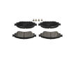 Sada brzdových destiček, kotoučová brzda KAVO PARTS KBP-9152