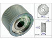 Vratná/vodicí kladka, klínový žebrový řemen Schaeffler INA 532 0662 10