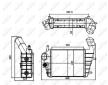 Chladič turba NRF 30123A