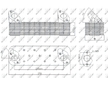 Olejový chladič, motorový olej NRF 31250