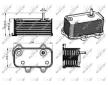 Chladič motorového oleja NRF 31291
