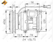 Kompresor klimatizácie NRF 32243