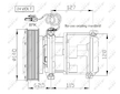 Kompresor, klimatizace NRF 32662