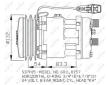 Kompresor klimatizácie NRF 32708