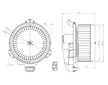 vnitřní ventilátor NRF 34296