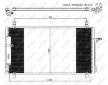 Kondenzátor klimatizácie NRF 35624