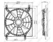 Větrák, chlazení motoru NRF47257