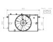 Ventilátor chladenia motora NRF 47933
