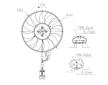 Ventilátor chladenia motora NRF 47969