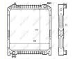 Chladič, chlazení motoru NRF 52096
