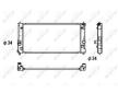Chladič motora NRF 53709