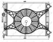 Chladič motora NRF 53999