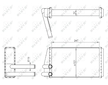 Výměník tepla, vnitřní vytápění NRF54267