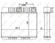 Výměník tepla, vnitřní vytápění NRF 54277