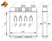 Vymenik tepla, Vnitrni vytapeni NRF 54279