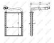 Výměník tepla, vnitřní vytápění NRF 54339