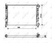 Chladič motora NRF 58169