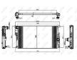Chladič, chlazení motoru NRF 58413