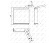 Výměník tepla, vnitřní vytápění NRF 58581