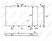 Chladič motora NRF 58610