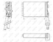Výměník tepla, vnitřní vytápění NRF 58620