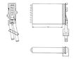 Výměník tepla, vnitřní vytápění NRF 58621