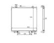 Chladič motora NRF 58647